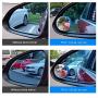 yusheng 2PCS small Blind Spot Mirror,2'' Round HD Glass Convex Rear View Mirror Stick On with 360° Rotation Adjustable for Cars SUV and Trucks (Frameless)