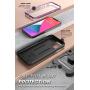 SUPCASE Unicorn Beetle Pro Series Case for iPhone 12 Pro Max (2020 Release) 6.7 Inch, Built-in Screen Protector Full-Body Rugged Holster Case(Violte)