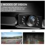 DUTTY Car Rear View Camera Waterproof HD Color Wide with 7 Infrared Night Vision LED Lights