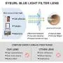 Rimless Reading Glasses Men&Women - Anti Harmful Blue Light Glare UV400 Eye Strain Quality Black Readers reading glasses