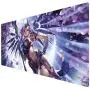 Bimor Extended Gaming Mouse Mat/Pad - Large, Wide (Long) Custom Professional Mousepad, Stitched Edges, Ideal for Desk Cover, Computer Keyboard, PC and Laptop (90x40 dvtianshigirl)