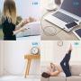 Magnetic Charging Cable [6-Pack, 1.6ft/3.3ft/3.3ft/6.6ft/6.6ft/10ft], Melonboy 360° & 180° Rotation Magnetic Phone Charger, 3 in 1 Magnetic Cable Compatible with Micro USB, Type C and iProduct