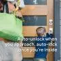 WYZE Lock WiFi & Bluetooth Enabled Smart Door Lock, Wireless & Keyless Door Entry, Compatible with Amazon Alexa, Fits on Most Deadbolts, Includes WYZE Gateway, silver — A Certified for Humans Device