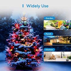 meross Outdoor Smart Plug, Outdoor WiFi Outlet with 2 Grounded Outlets, Remote Control, Timer, Waterproof, Support Amazon Alexa, Google Assistant, SmartThings and IFTTT, FCC Certified