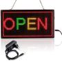 Leadleds RGY Tri-Color Scrolling Message Board WiFi LED Sign, 13''x7'' Portable LED Sign Light Smartphone Programmable, Indoor Use for Storefront, Cafe, Bar, School