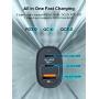 USB C Car Charger 60W & USB C Charger 65W for MacBook Pro, iPad Pro, iPhone 12, Nintendo Switch, Pixel, etc