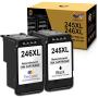 ONLYU Remanufactured Ink Cartridge Replacement for Canon PG-245XL CL-246XL PG-243 CL-244 to use with Pixma TS3120 MG2520 MX492 TR4520 TS202 MG2525 MG3022 MG2522 MG2922 (1 Black, 1 Tri-Color)