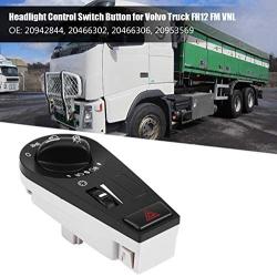 Acouto Headlight Control Switch 20942844 20466302 Headlight Lamp Control Switch Button Fit for Volvo Truck FH12 FM VNL