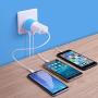UK, Ireland, Dubai Travel Plug Adapter by OREI with Dual USB - USA Input + Surge Protection - Type G - (U2U-7), Will Work with Cell Phones, Camera, Laptop, Tablets, iPad, iPhone and More