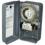 NSI 8000 Series Many Daily ON/Off Operations Per Day Duty Cycle 24 Hour Time Switch, Metal Indoor NEMA 1, 480/120 Trans. Input Supply, SPDT Output Contact (8001U)