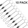 YOUOWO 10 pcs Lanyards for USB Flash Drive Cell Phone Keys iPod mp3 mp4 strap ID Card Badge small lanyard and Other Small Electronic Devices Can disassemble Phone Charms detachable lanyard(10 Pack)