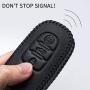 Hey Kaulor for Chevrolet Key Fob Cover Smart Leather Case Keyless Entry Holder for Chevrolet Chevy 2016 2017 2018 Camaro Cruze Malibu Volt