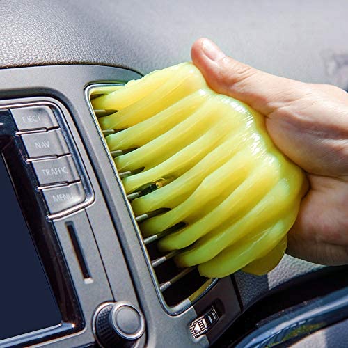 ColorCoral Dust Cleaning Gel Universal Dust Remover for Keyboard Cleaning Car Dashboard Detailing Home and Office Dust Cleaning Electronic Dusting Slime Putty 160G