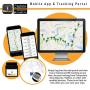 MasTrack- GPS Tracker W/No Contract | Track On Computer Smartphone | Fleet Monitoring Tracking Employees, Teens, Spouse| Plug Into OBD Port Instant Alerts & Engine Diagnostics