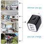 Wall Charger, Hootek 2Pack 3.1A 3 Port USB Plug Cube Wall Charger Adapter Charging Block Box Compatible iPhone 11 Pro XS MAX XR X 8 7 6S Plus, Samsung Galaxy S20 FE 5G S10 S9 S8/Note20 Ultra 5G 10 9 8
