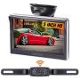 AMTIFO AM-W50 HD Wireless Backup Camera with 5 Inch Monitor License Plate Reverse Camera for Cars,SUVs,Minivans,Parking Camera Crystal Clear Image IP69 Waterproof Super Night Vision