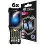 IPG Compatible with Zebra MC9300 Mobile Computer Handheld Screen Protector 6 Units Invisible Guard Free Lifetime Replacement Warranty HD Clear Bubble -Free Screen Protection