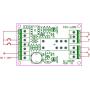 ELECTRONICS-SALON Panel Mount Momentary-Switch/Pulse-Signal Control Latching DPDT Relay Module,12V