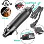 Heat Gun resin bubble remover 6.6ft Cable Dual-Temperature 300W Hot Air Gun for Drying Paint, Clay, embossing heat gun