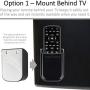 TotalMount Universal Remote Holder - Medium (Black)