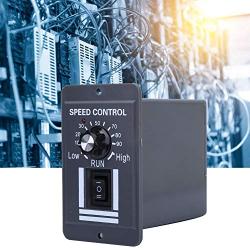 DC Motor Speed Controller, DC 12-60V 40A PWM Brush Motor Speed Controller CW CCW Reversible Switch
