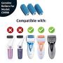 Own Harmony Refill Rollers Best Fit for Electric Callus Remover CR900 - Foot Care for Healthy Feet - Pedicure File Tools - Replacement 3 Pack (Regular Coarse, Blue)