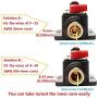 ANJOSHI Circuit Breaker 20A 20-300amp Reset Fuse Holder Inline Fuse for Car Audio and Amps Overload Protection 12V-24V DC Replace Fuses