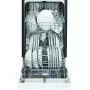 Danby 18 Inch Built in Dishwasher, 8 Place Settings, 6 Wash Cycles and 4 Temperature + Sanitize Option, Energy Star Rated with Low Water Consumption and Quiet Operation - White (DDW1804EW)