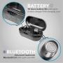 Lypertek PurePlay Z3 (Tevi) True Wireless Earbuds - 70 Hours Battery Life, Bluetooth 5.0 Earphones, IPX7 Waterproof (Up to 1 Meter) in-Ear Headphones, Black