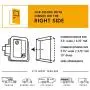 RVLock Key Fob and RH Compact Keyless Entry Keypad, RV/5th Wheel Lock Accessories