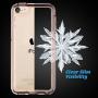 ULAK iPod Touch 6 Case, iPod Touch 7 Case, Clear Slim Hybrid Clear Bumper TPU/Scratch Resistant Hard PC Back/Corner Shock Absorption Case for Apple iPod Touch 5th/6th/7th Generation (Rose Gold)