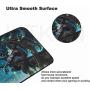 Gaming Mouse Pad Professional Curved Extended Size Large Computer Laptop Keyboard Desk Mat Waterproof Mousepad with Stitched Edges Anti Slip Rubber Base for School Office Home (Cool Illidan Stormrage)