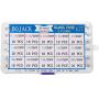 BOJACK 15 Values 150 pcs Fast Blow Glass Fuses Assortment Kit 5x20 mm 250 V 0.1 0.2 0.25 0.5 1 1.5 2 3 4 5 8 10 12 15 20 A packag in a Clear Plastic Box