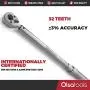 Olsa Tools Click Torque Wrench, 1/2-Inch Drive (20-150 ft-lb Torque Range) | Premium Precision Ratcheting Adjustable Torque Wrench | ±3% Torque Accuracy Clockwise | Professional Grade