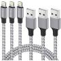 TAKAGI iPhone Charger, Lightning Cable 3Pack 6FT Nylon Braided Fast Charging High Speed Data Sync Transfer Cord Power Connector Compatible with iPhone 12 11 Pro Max XS XR X 8 7 Plus for iPad