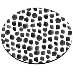 Smooffly Polka Dot Mouse Pad, Polka Dot Print, Dot Pattern, Gift for Her, Cute Round Mousepad, Cute Desk Accessories, Office Decor, Desk Decor, Mouse Pads