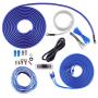 Skar Audio 4 Gauge OFC Complete Amplifier Installation Wiring Kit, SKAR4ANL-OFC