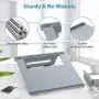 Nulaxy Foldable Laptop Stand, Portable Aluminum Computer Riser, Adjustable Macbook Cooing Holder for MacBook Air Pro, Dell, HP, Lenovo from 10-15.8’’ Laptops, Grey