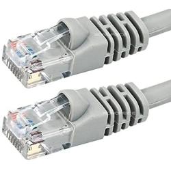 Monoprice 0.5FT 24AWG Cat6 550MHz UTP Ethernet Bare Copper Network Cable - Gray