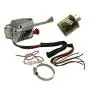 JDMSPEED New Chrome 12V Universal Street Hot Rod Turn Signal Switch with Flasher Replacement for Ford GM