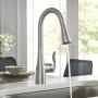 Moen 7594EWSRS Arbor Motionsense Wave Sensor Touchless One-Handle Pulldown Kitchen Faucet Featuring Power Clean , Spot Resist Stainless