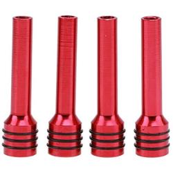 Possbay 4Pcs Interior Door Lock Knob Pull Pins Aluminum for Car SUV Truck Auto