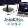 StarTech.com Active 40Gbps Thunderbolt 3 Cable - 3.3ft/1m - Black - 5k 60Hz/4k 60Hz - Certified TB3 Charger Cord w/ 100W Power Delivery (TBLT3MM1MA)
