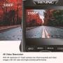 Rexing V1 - 4K Ultra HD Car Dash Cam 2.4'' LCD Screen, Wi-Fi, 170° Wide Angle Dashboard Camera Recorder with G-Sensor, WDR, Loop Recording, Supercapacitor, Mobile App, 256GB Supported