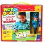Educational Insights Hot Dots Jr. Lets Master Kindergarten Reading, Ages 5 and Up & Hot Dots Jr. Lets Master Pre-K Reading Set with Ace Pen, Ages 4 and Up, (100 Self-Checking Lessons)
