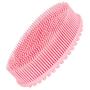 Emoly Silicone Bath Shower Loofah Brush, 100% Silicone Gentle Back Scrubber, Best Body exfoliating loofa Brush Gift for Baby Kids Men Father Mother Wife Family (Pink) Emoly Silicone Bath Shower Loofah Brush, 100% Silicone Gentle Back Scrubber, Best Body exfoliating loofa Brush Gift for Baby Kids Men Father Mother Wife Family (Pink)