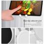 Cell Phone Stand,Angle Height Adjustable Nediea Cell Phone Stand for Desk,Cute Rabbit Phone Holder Stand for Desk, Compatible with All Mobile Phones,iPhone,Samsung,Pixel,iPad,Tablet(4-13in) (White)