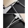 RoFI Compatible Phone Cable, [2Pack] 0.6M Nylon Braided Fast Charging USB Cord Replcement for Phone X 8 8 Plus 7 7 Plus 6s 6s Plus 6 6 Plus 5 5S 5C SE Pad Air Mini and More (2 Pack Grey, 2 FT)