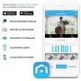 Amcrest 1080P Video Doorbell Camera Pro, Outdoor Smart Home 2.4GHz Wireless WiFi Doorbell Camera, Micro SD Card, PIR Motion Detector, RTSP, IP55 Weatherproof, 2-Way Audio, 140º Wide-Angle Wi-Fi AD110