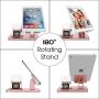 BENTOBEN 3 in 1 Charging Stand for Apple Watch Series 5/4/3/2/1, Airpods Pro 2019 2/1, Compatible with iPhone 12 11 XS MAX XR XS 8 7 6 6S Plus 5S, iPad Tablet Stand(Original Cable Required), Rose Gold